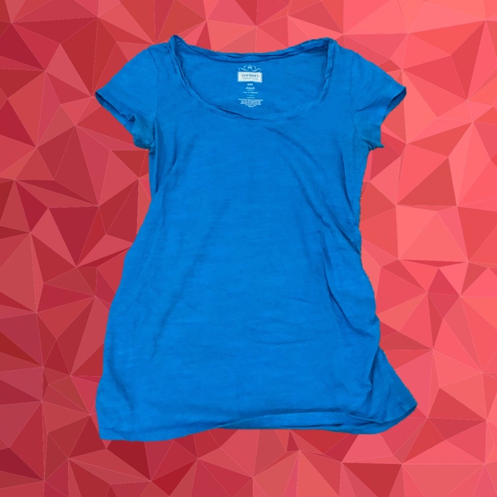 Old Navy Maternity size small blue short sleeve t